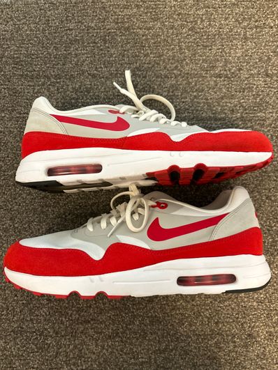 NIKE AIR MAX 1 ULTRA 2.0 LE "UNIVERSITY RED/NEUTRAL GREY"