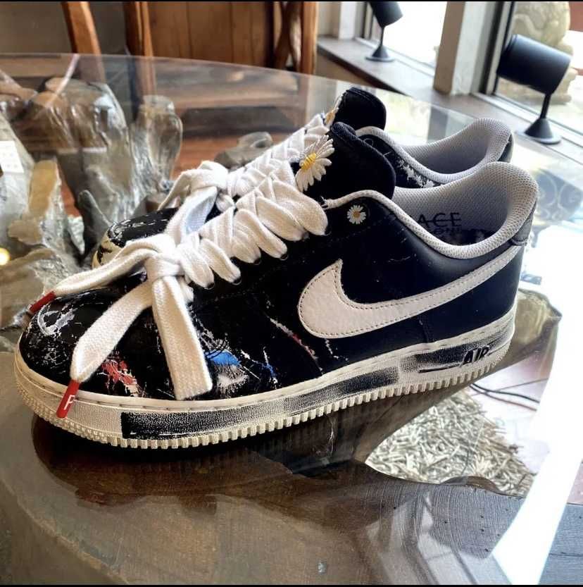 PEACEMINUSONE × Nike Air Force 1 Low Para Noise "Black" / G-DRAGON