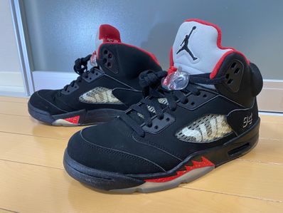Supreme × Nike Air Jordan 5 Retro "Black"