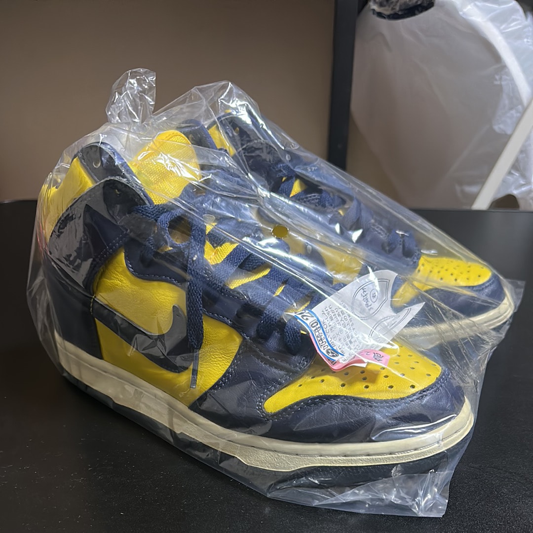 ナイキ ダンク ハイ "ミシガン"