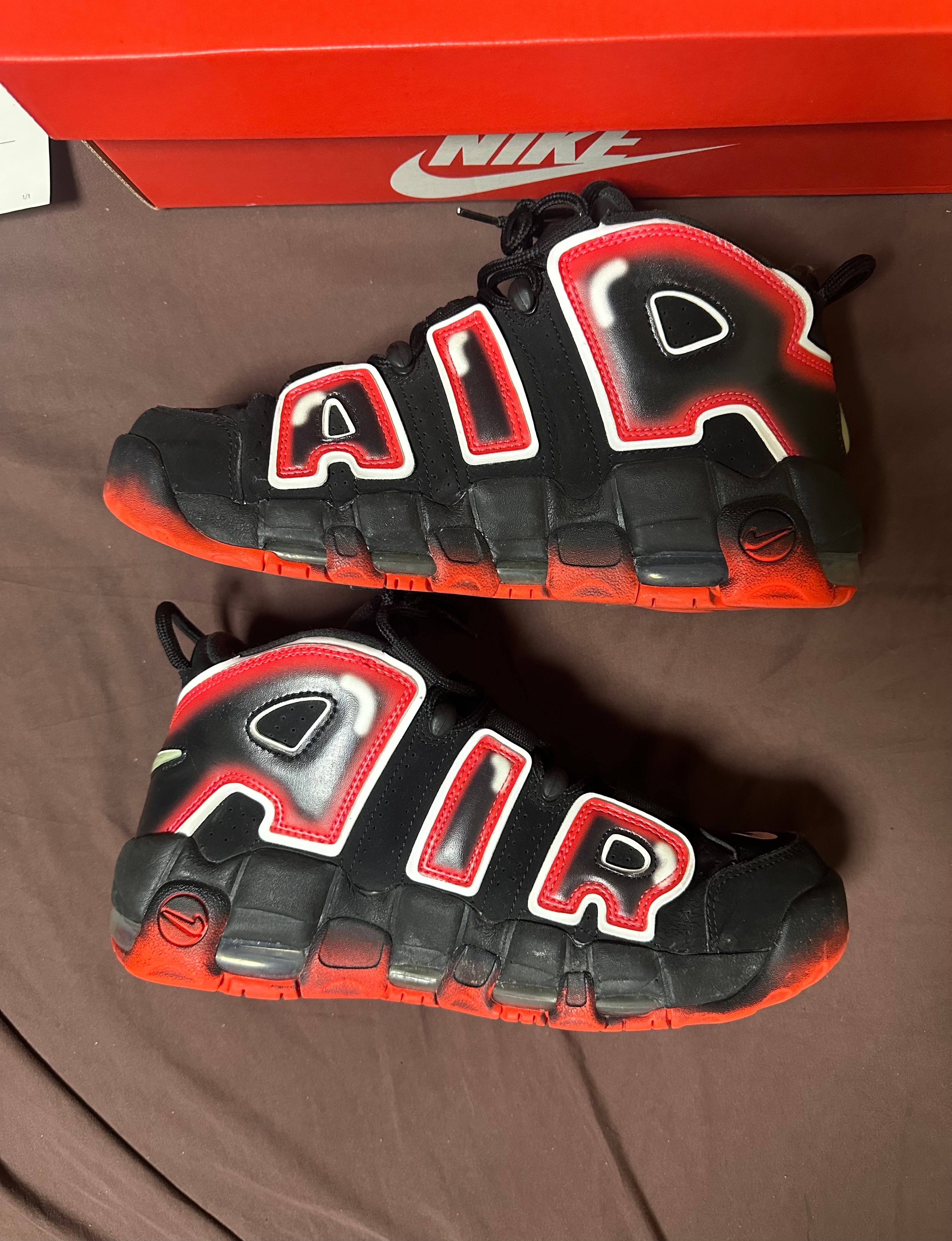 NIKE AIR MORE UPTEMPO "LASER CRIMSON"