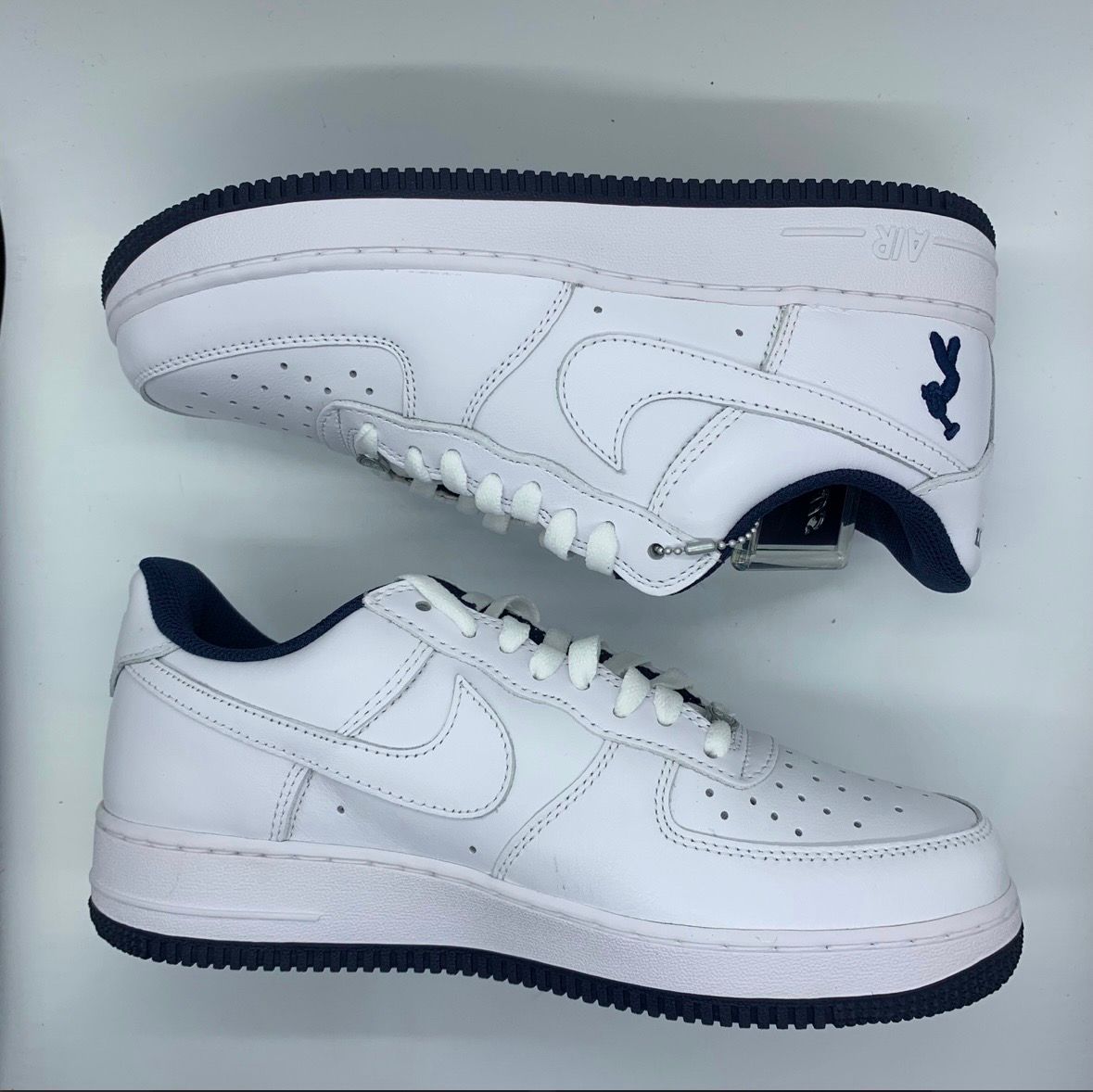 Lil Yachty × Nike Us Force 1 (Air Force 1) Low "White and Midnight Navy"