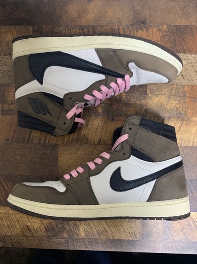 Travis Scott × Nike Air Jordan 1 Retro High OG TS SP "Sail/Dark Mocha"