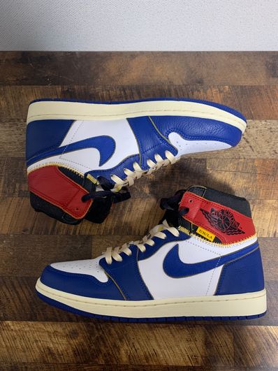 Union × Nike Air Jordan 1 Retro High OG NRG "Storm Blue/Varsity Red"