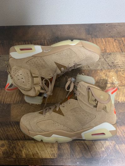 Travis Scott × Nike Air Jordan 6 "British Khaki"