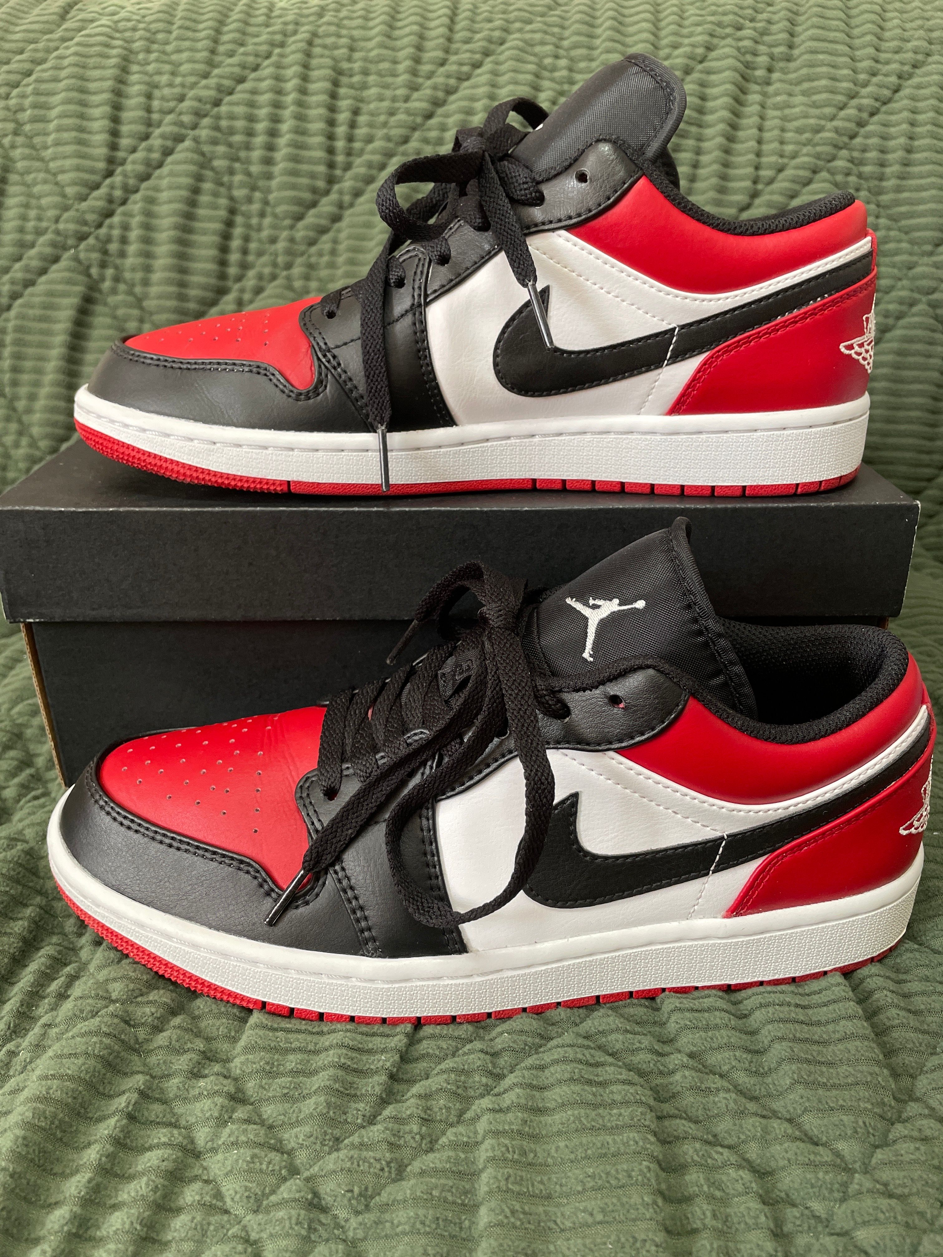 Nike Air Jordan 1 Low "Bred Toe"