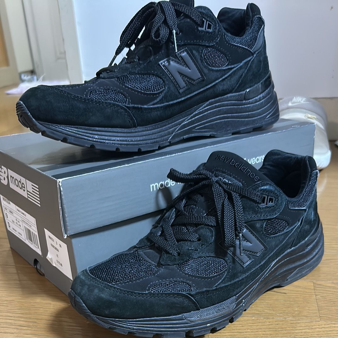 New Balance 992 "Triple Black"