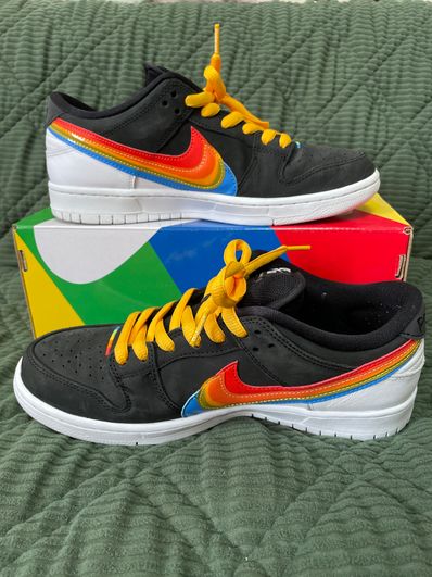 Polaroid × Nike SB Dunk Low Pro QS "Black/White"