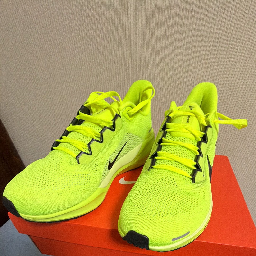 ナイキ エアズーム ペガサス41 "ボルト/ベアリーボルト/ブラック"