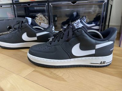 Supreme × COMME des GARCONS SHIRT × Nike Air Force 1 Low "Black/White" (2018)