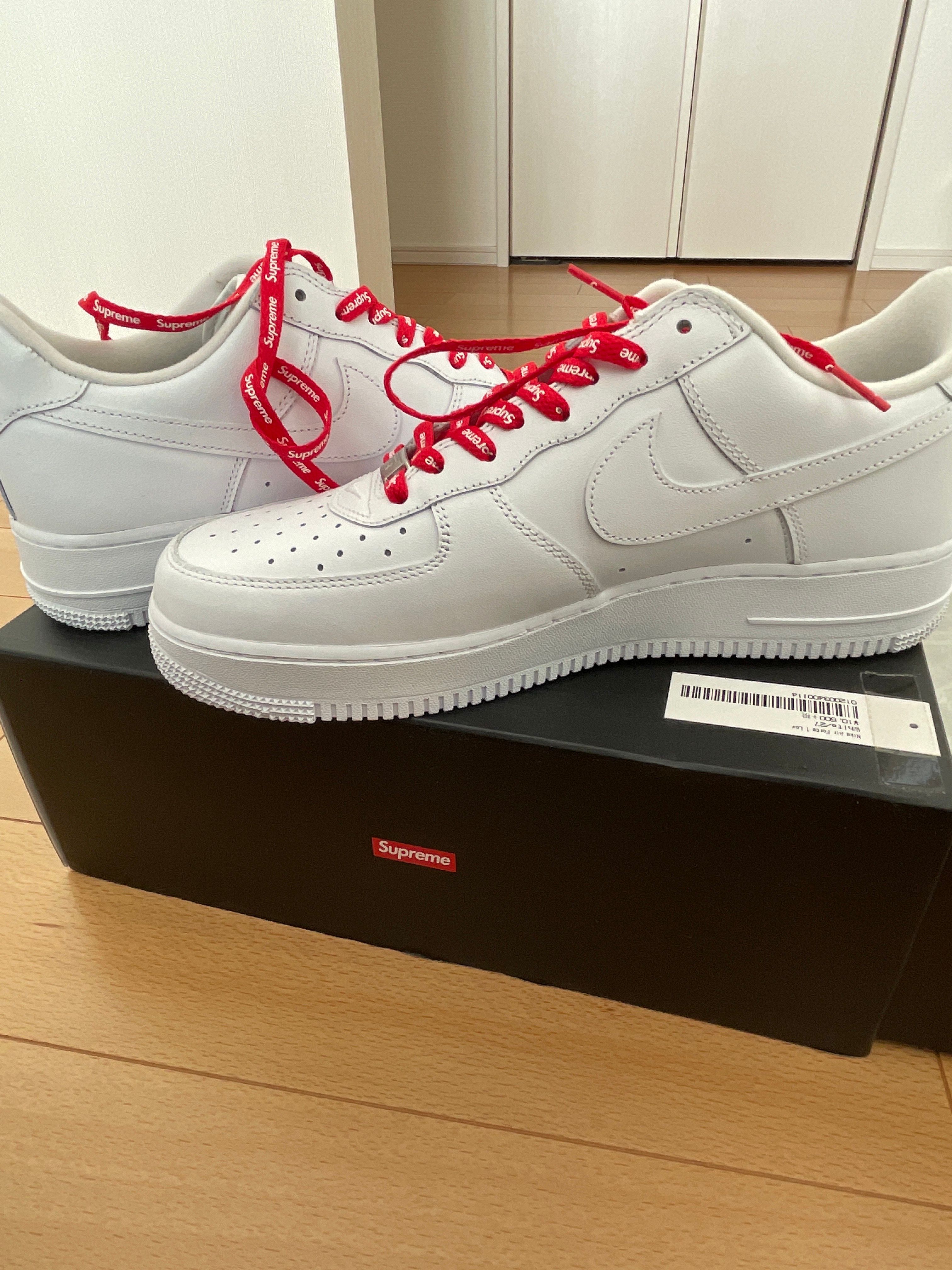 Supreme × Nike Air Force 1 Low "White"