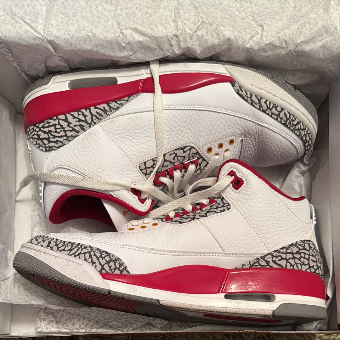 Nike Air Jordan 3 "Cardinal Red"
