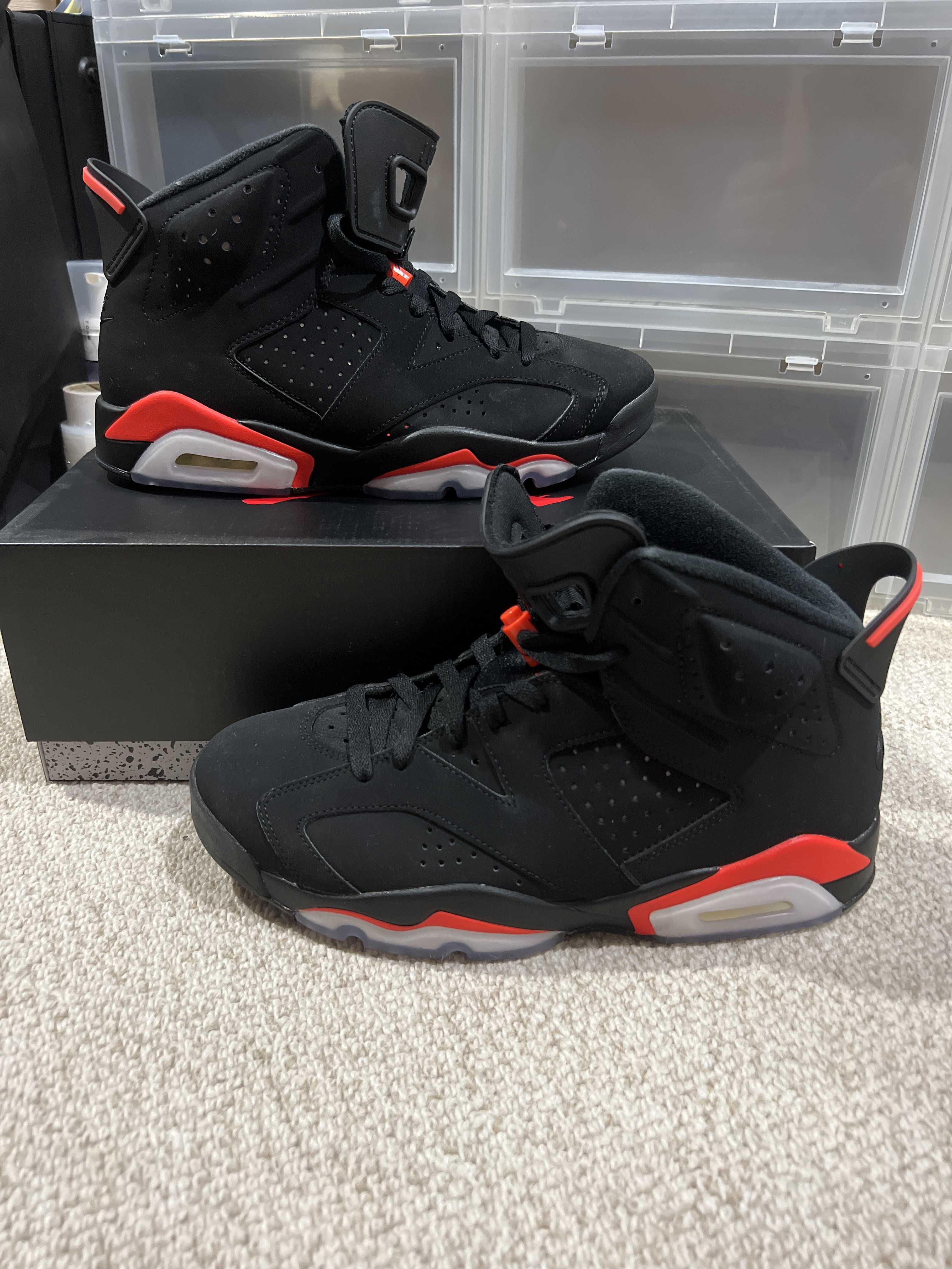 Nike Air Jordan 6 Retro OG "Black/Infrared"