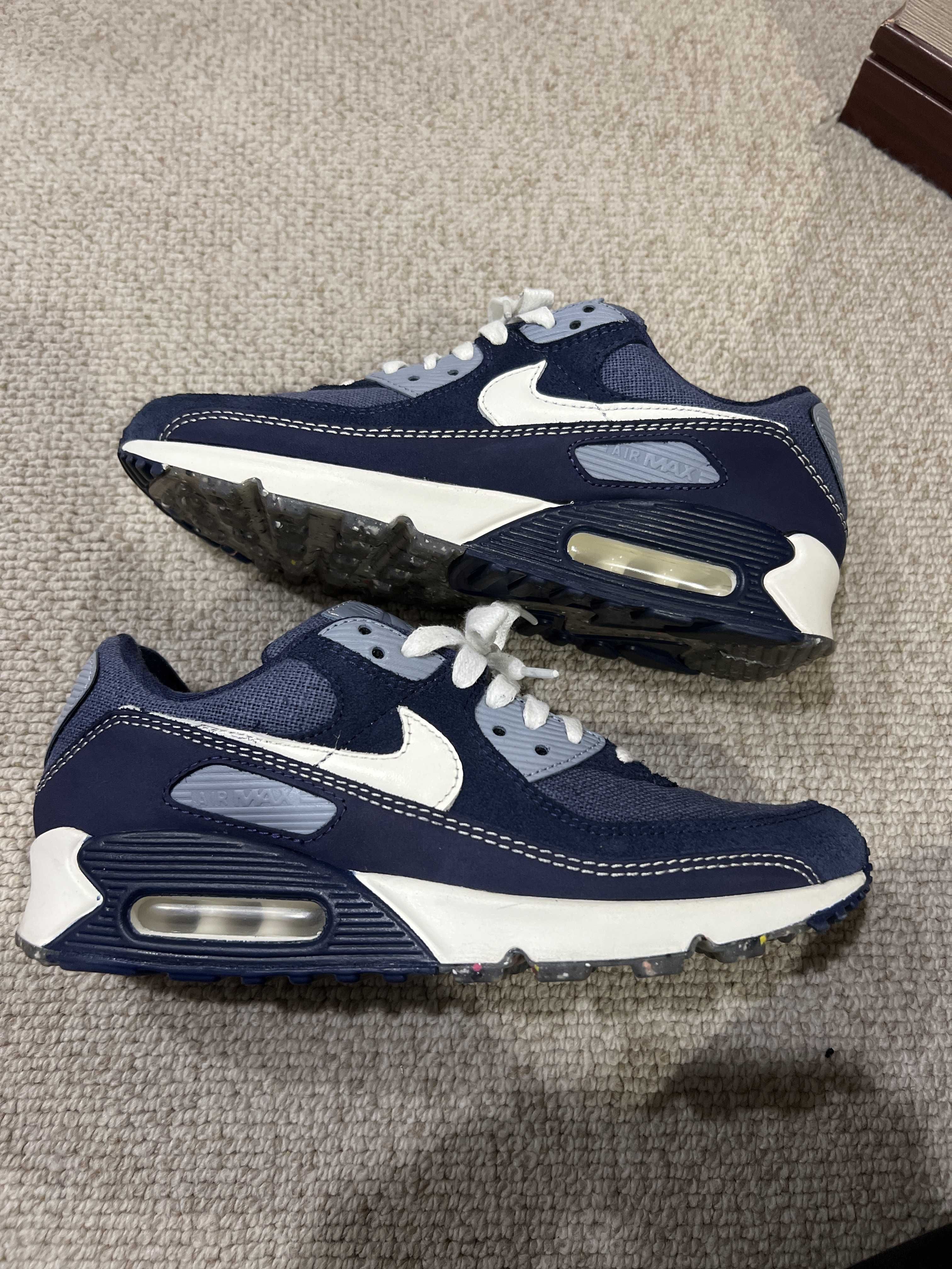 NIKE AIR MAX 90 "DIFFUSED BLUE/SAIL/MIDNIGHT NAVY/OBSIDIAN MIST"