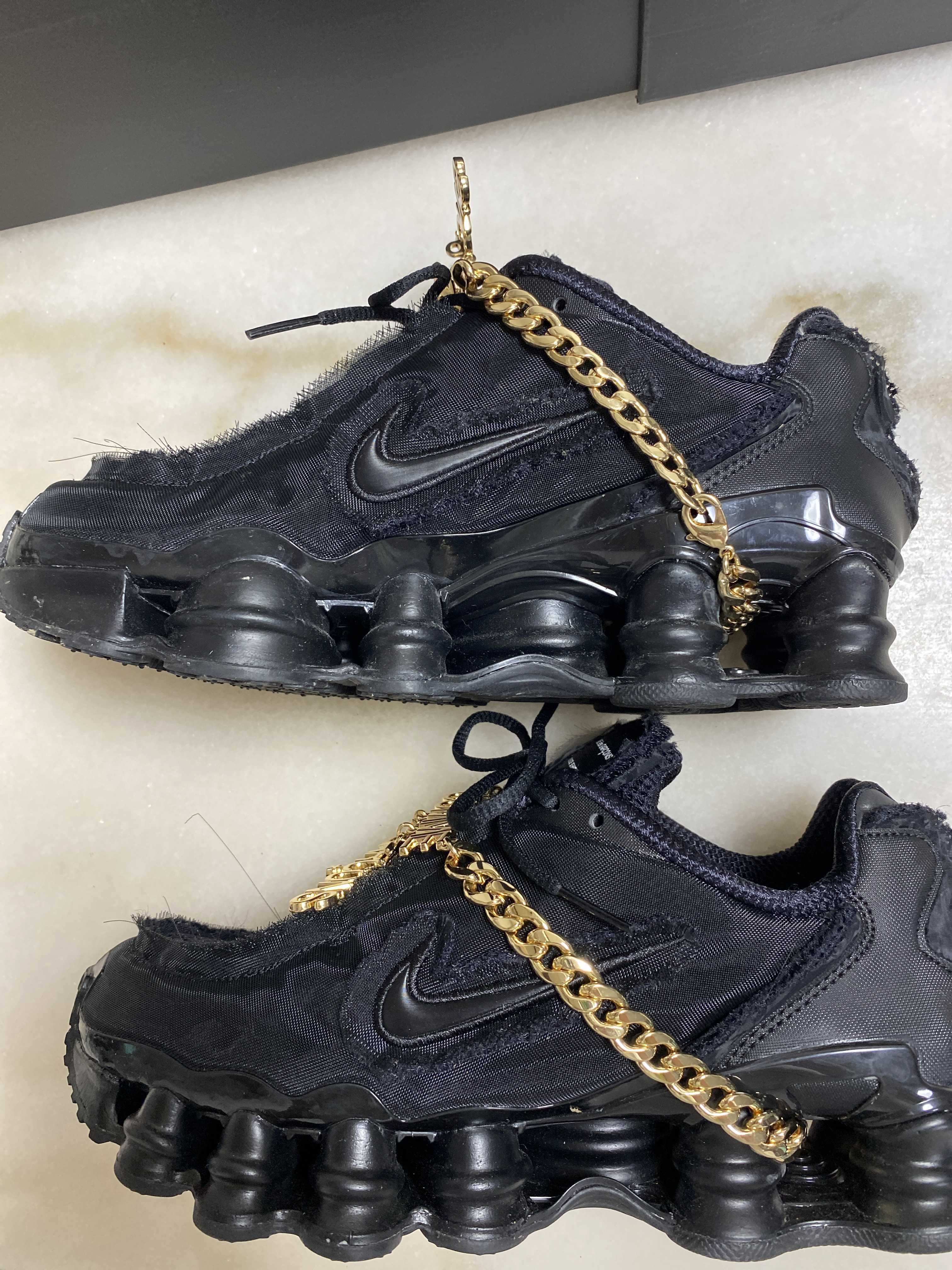 COMME des GARCONS × Nike Women's Shox TL "Black"