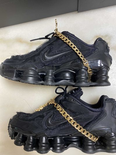 COMME des GARCONS × Nike Women's Shox TL "Black"