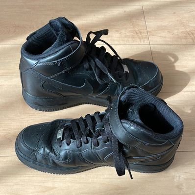 Nike Air Force 1 Mid '07 "Black/Black" (315123-001/CW2289-001)