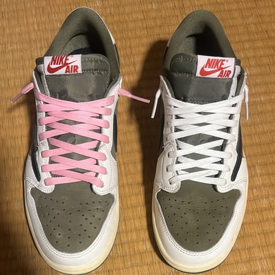 Travis Scott × Nike Air Jordan 1 Low OG SP "Reverse Olive"