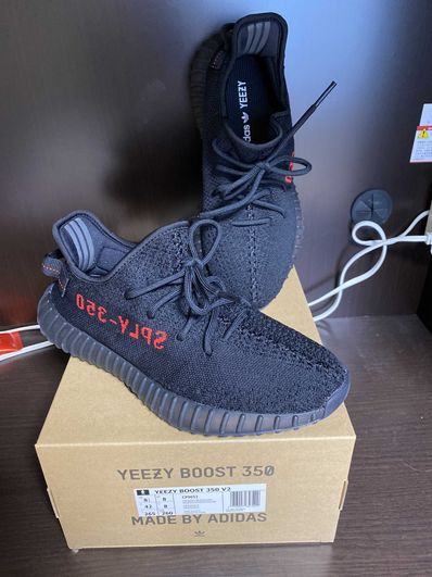 adidas YEEZY Boost 350 V2 "Core Black/Red" (2020)