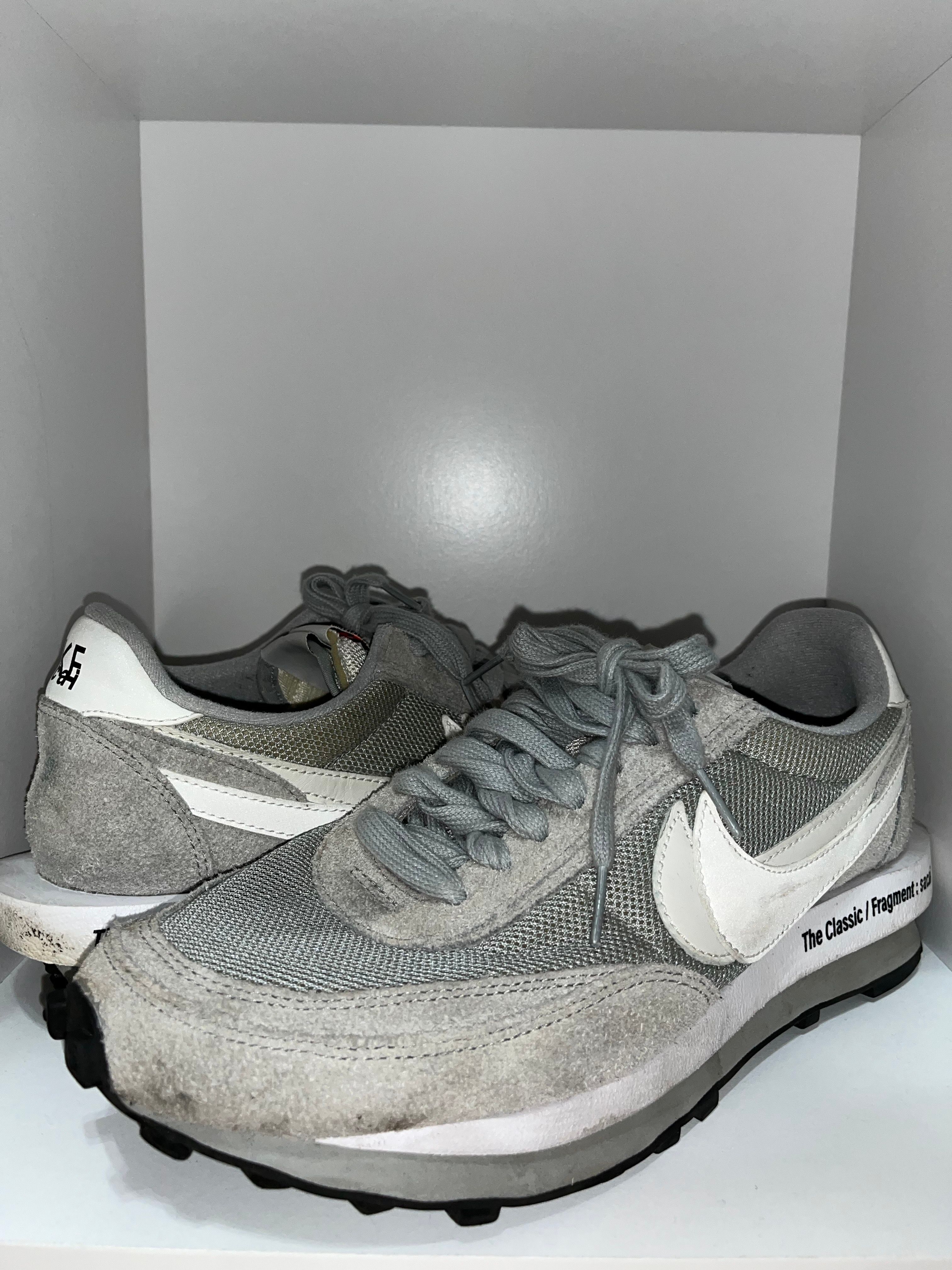 Fragment × sacai × Nike LD Waffle "Light Smoke Grey"