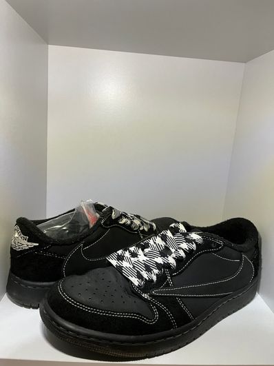 Travis Scott × Nike Air Jordan 1 Low OG SP "Black Phantom"