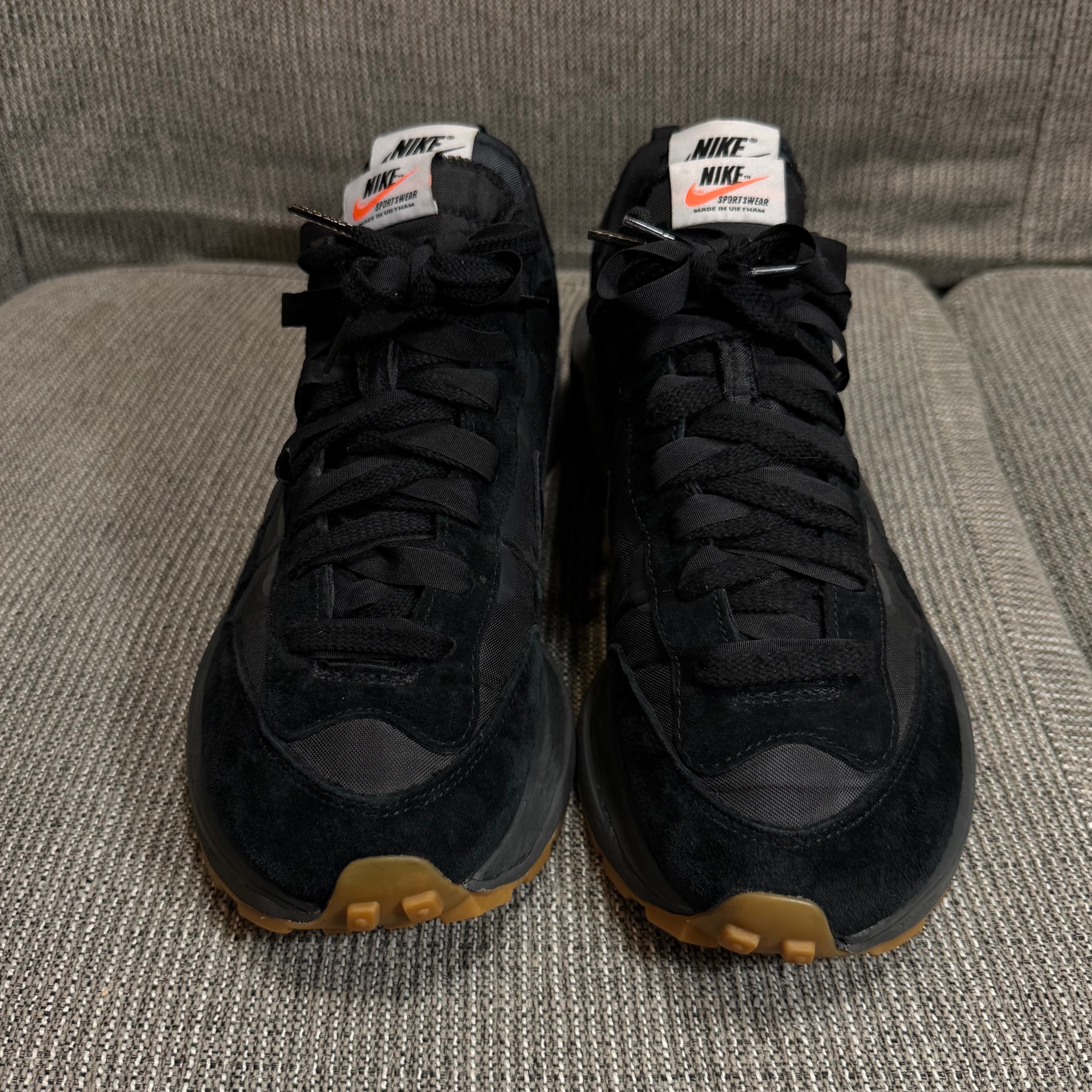sacai × Nike Vapor Waffle "Black Gum"