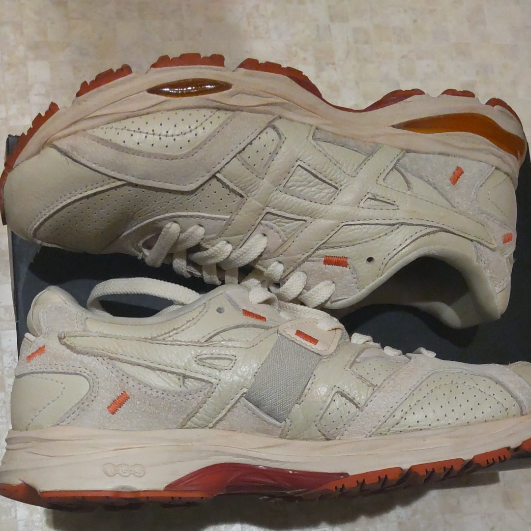 Denim Tears x Asics Gel-MC Plus Georgia Red Clay "Angora"