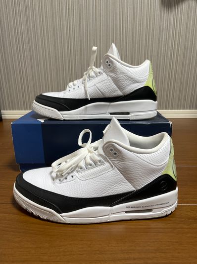 Fragment × Nike Air Jordan 3 "White/Black"