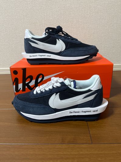 Fragment × sacai × Nike LD Waffle "Blackended Blue"