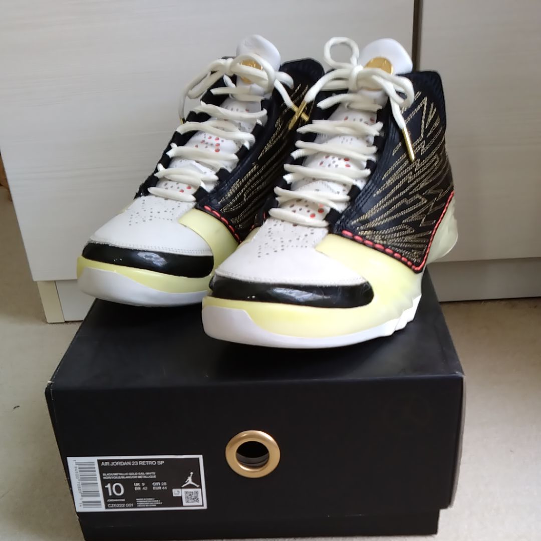 TITAN × NIKE AIR JORDAN 23 "BLACK/WHITE"