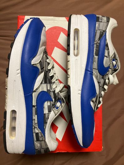 atmos × Nike Air Max 1 Blue "We Love Nike"