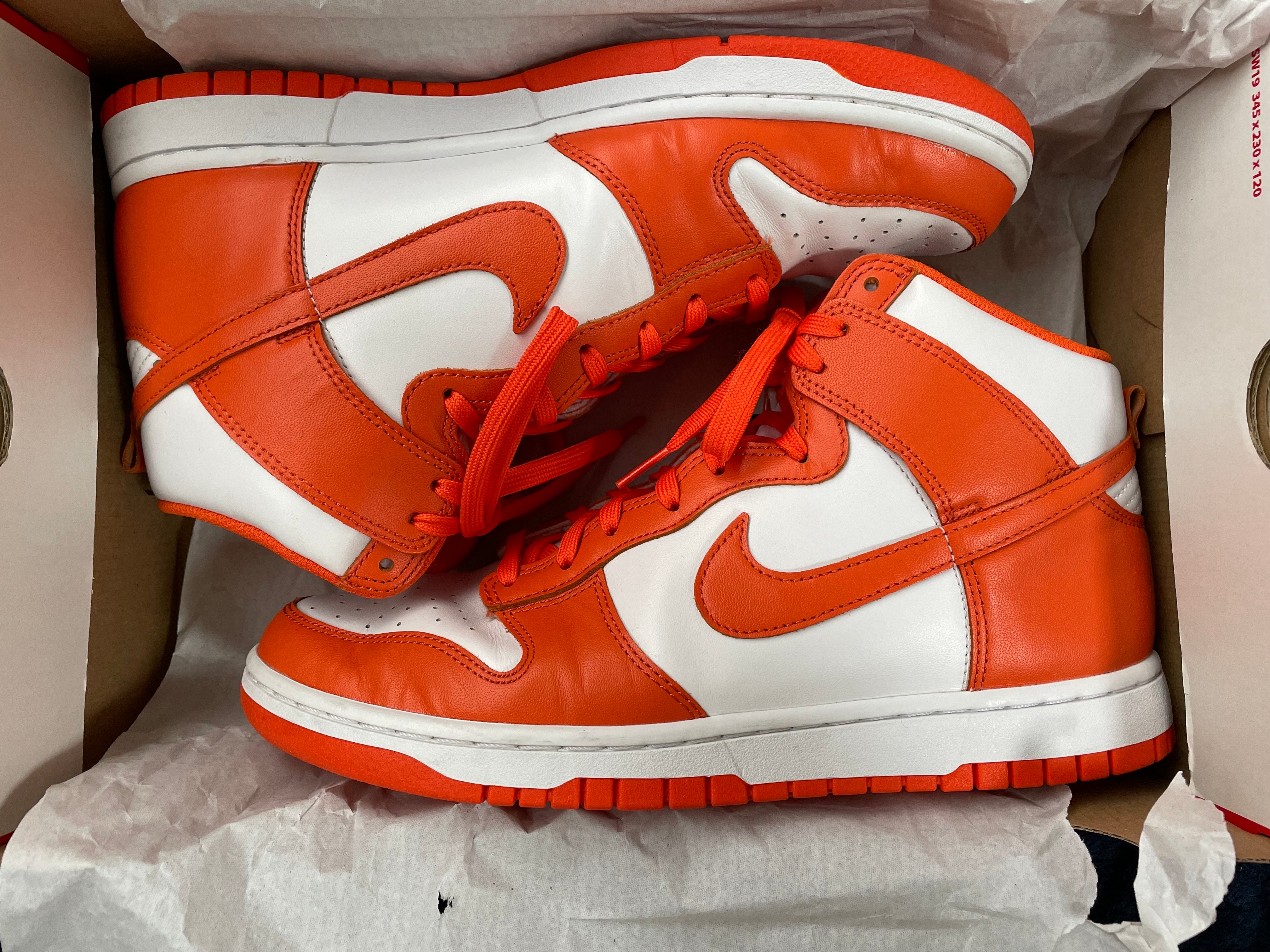 Nike Dunk High "Orange Blaze"