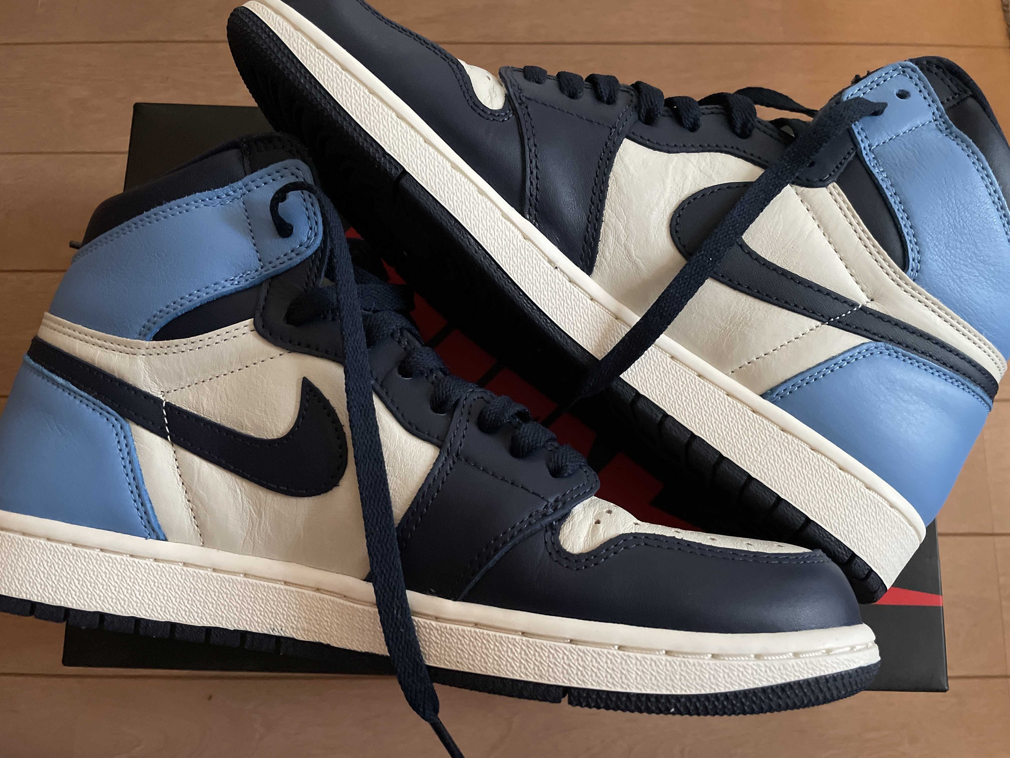 Nike Air Jordan 1 Retro High OG "Obsidian/University Blue"