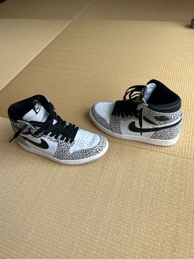 Nike Air Jordan 1 High OG "White Cement/Safari"