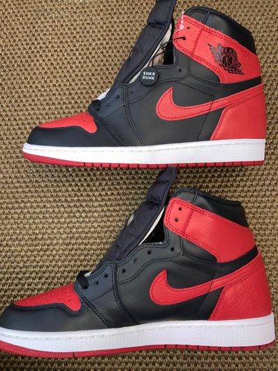 Nike Air Jordan 1 Retro High OG "Bred/Banned"