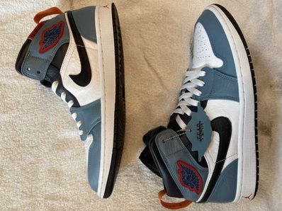 FACETASM × Nike Air Jordan 1 Mid "White/Navy"