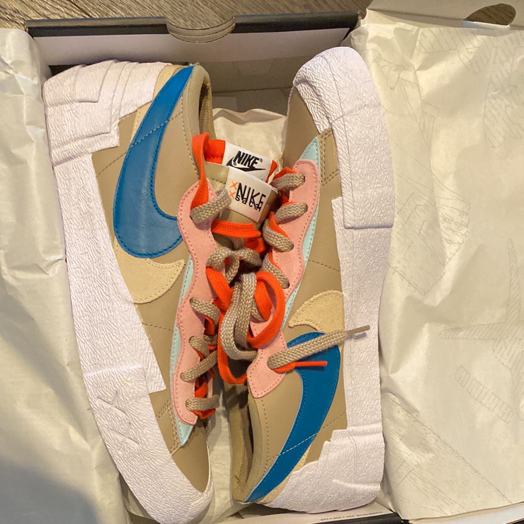 KAWS × sacai × Nike Blazer Low "Reed"