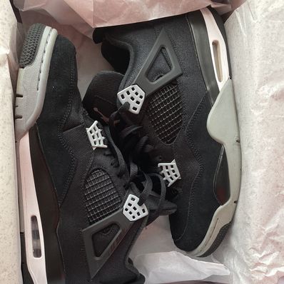 Nike Air Jordan 4 SE "Black and Light Steel"