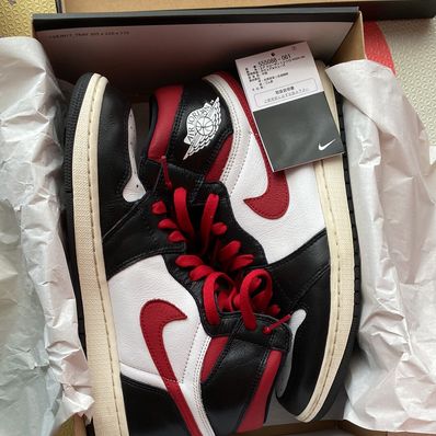 Nike Air Jordan 1 Retro High "Black/White/Sail/Gym Red"