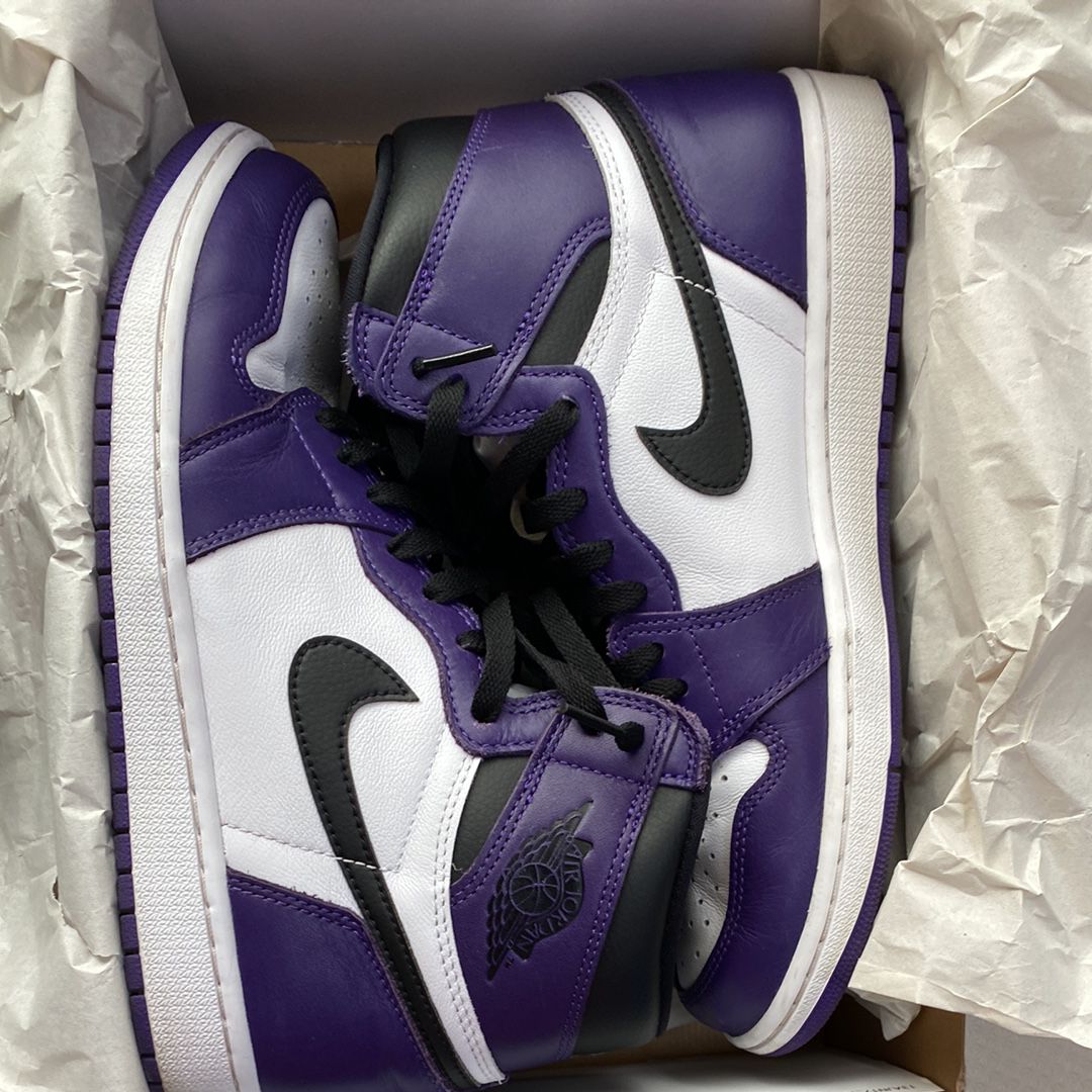 Nike Air Jordan 1 Retro High OG "Court Purple White/Black" (2020)