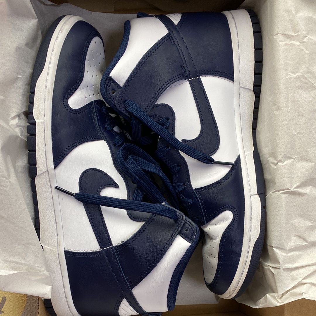 Nike Dunk High "Championship Navy"