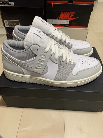 Nike Air Jordan 1 Low PRM "Elephant Print/Safari"