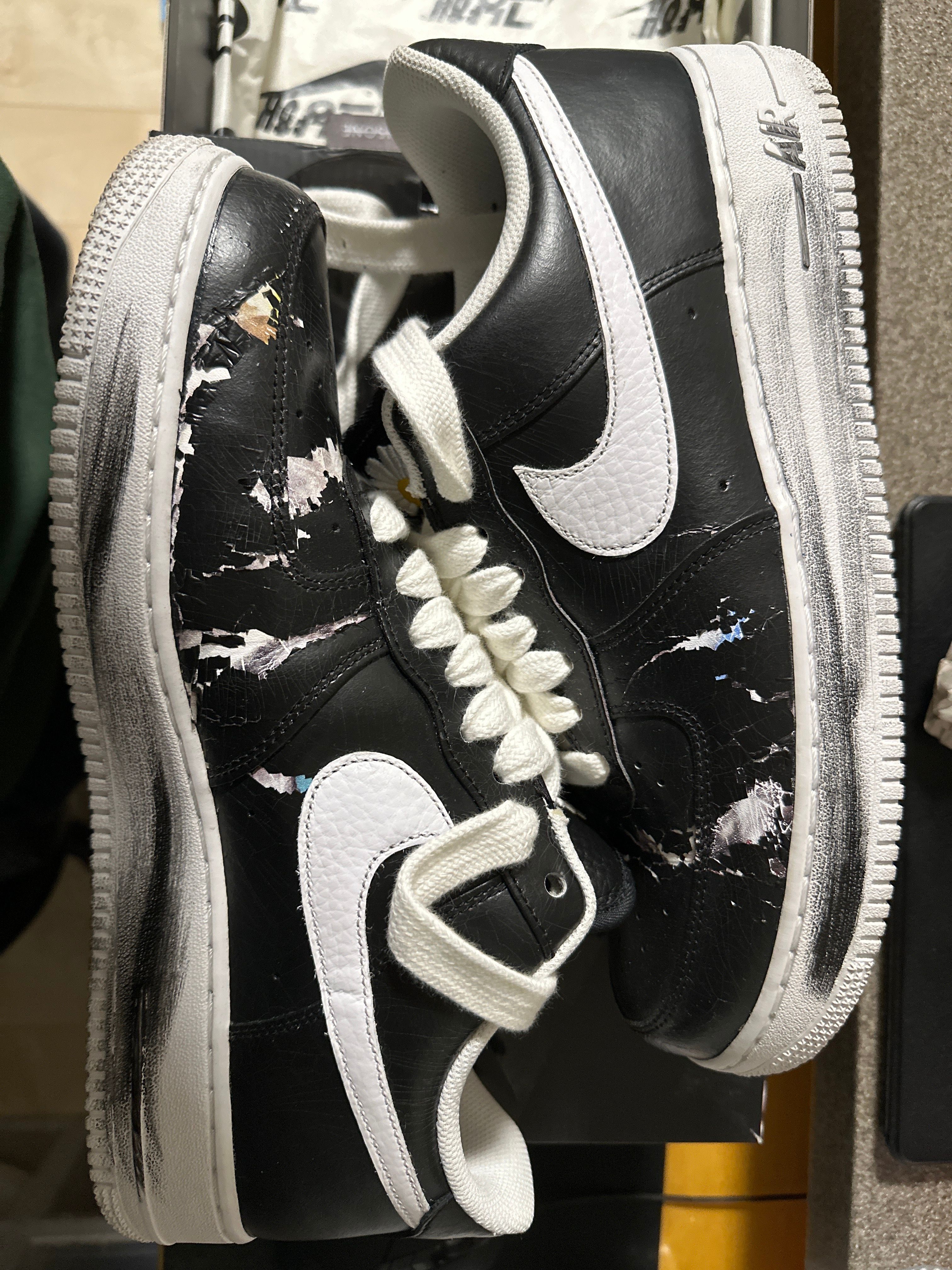 PEACEMINUSONE × Nike Air Force 1 Low Para Noise "Black" / G-DRAGON