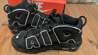 Nike Air More Uptempo "Black/White"(2020)