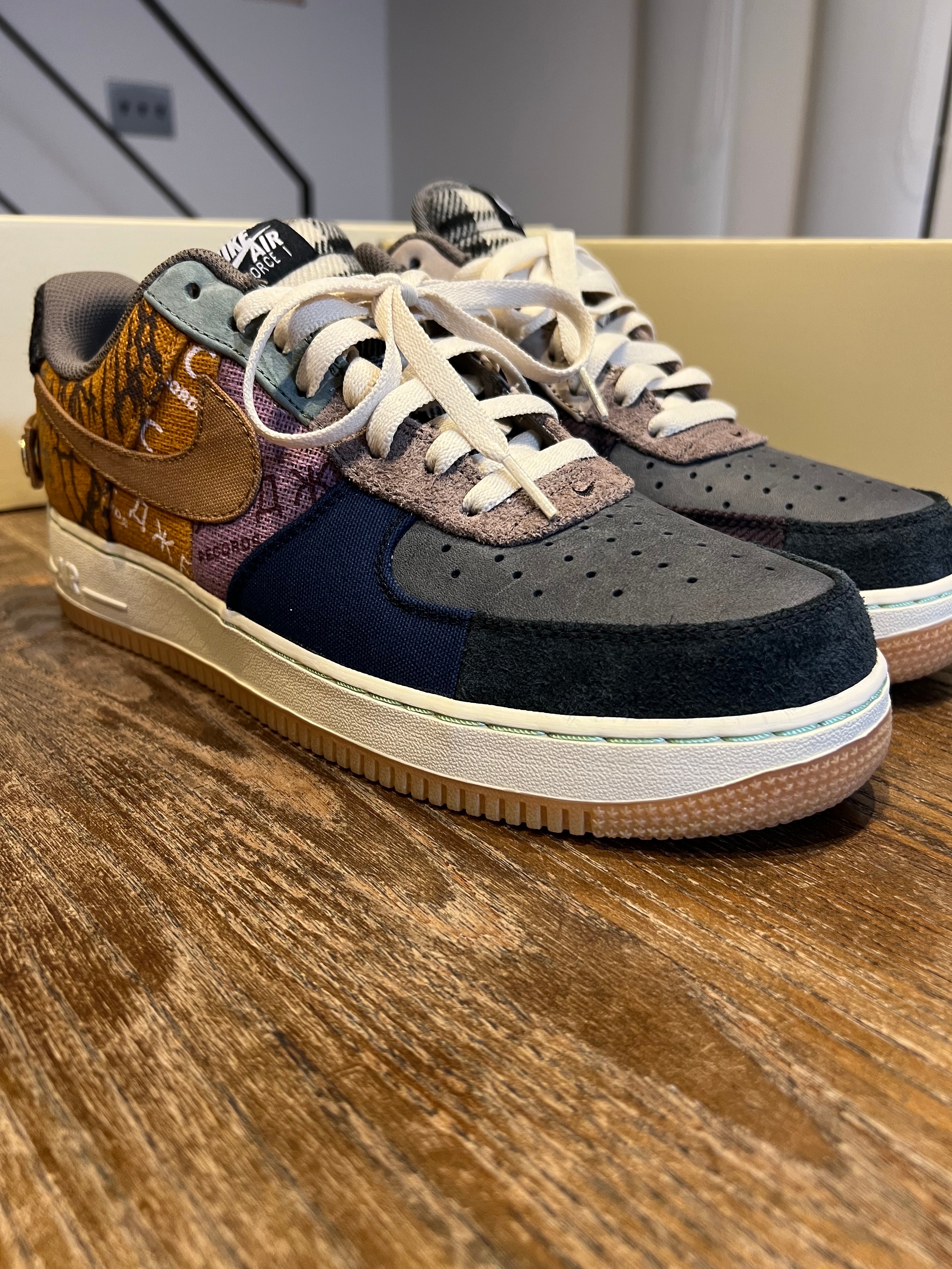 Travis Scott × Nike Air Force 1 Low Cactus Jack "Multi Color"
