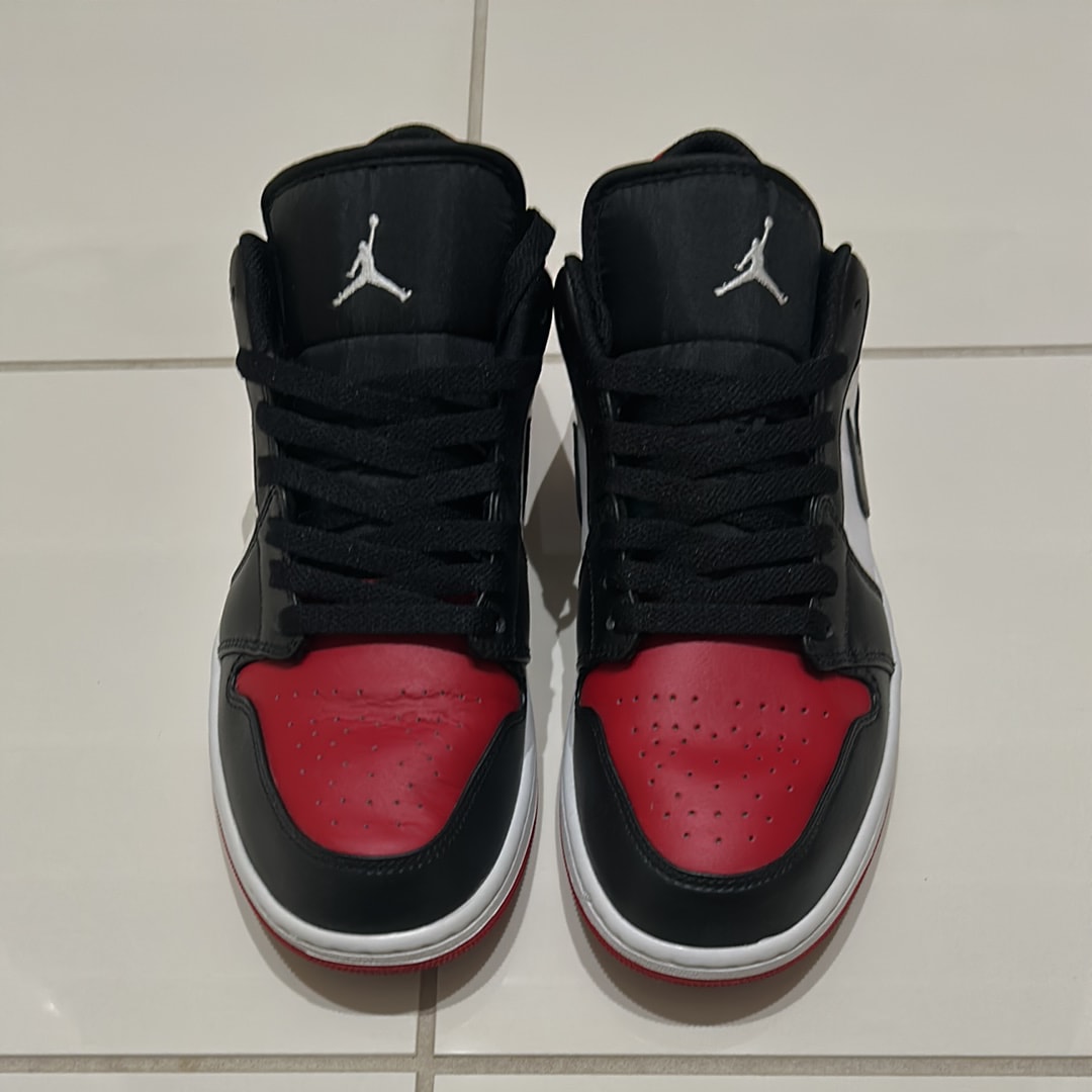 Nike Air Jordan 1 Low "Bred Toe"