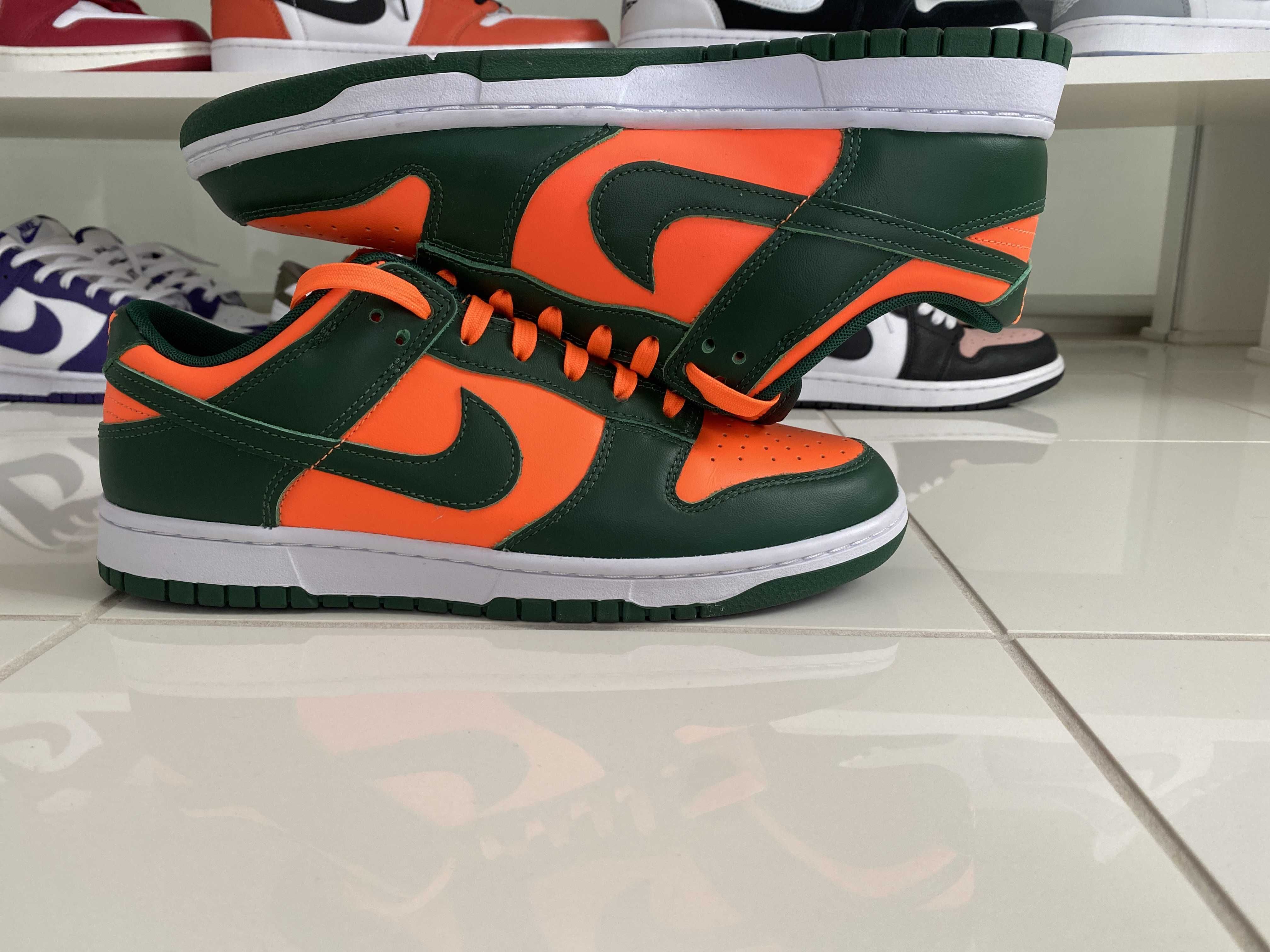 Nike Dunk Low Retro "Gorge Green and Total Orange"
