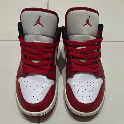 Nike Women's Air Jordan 1 Low "Red/Black"