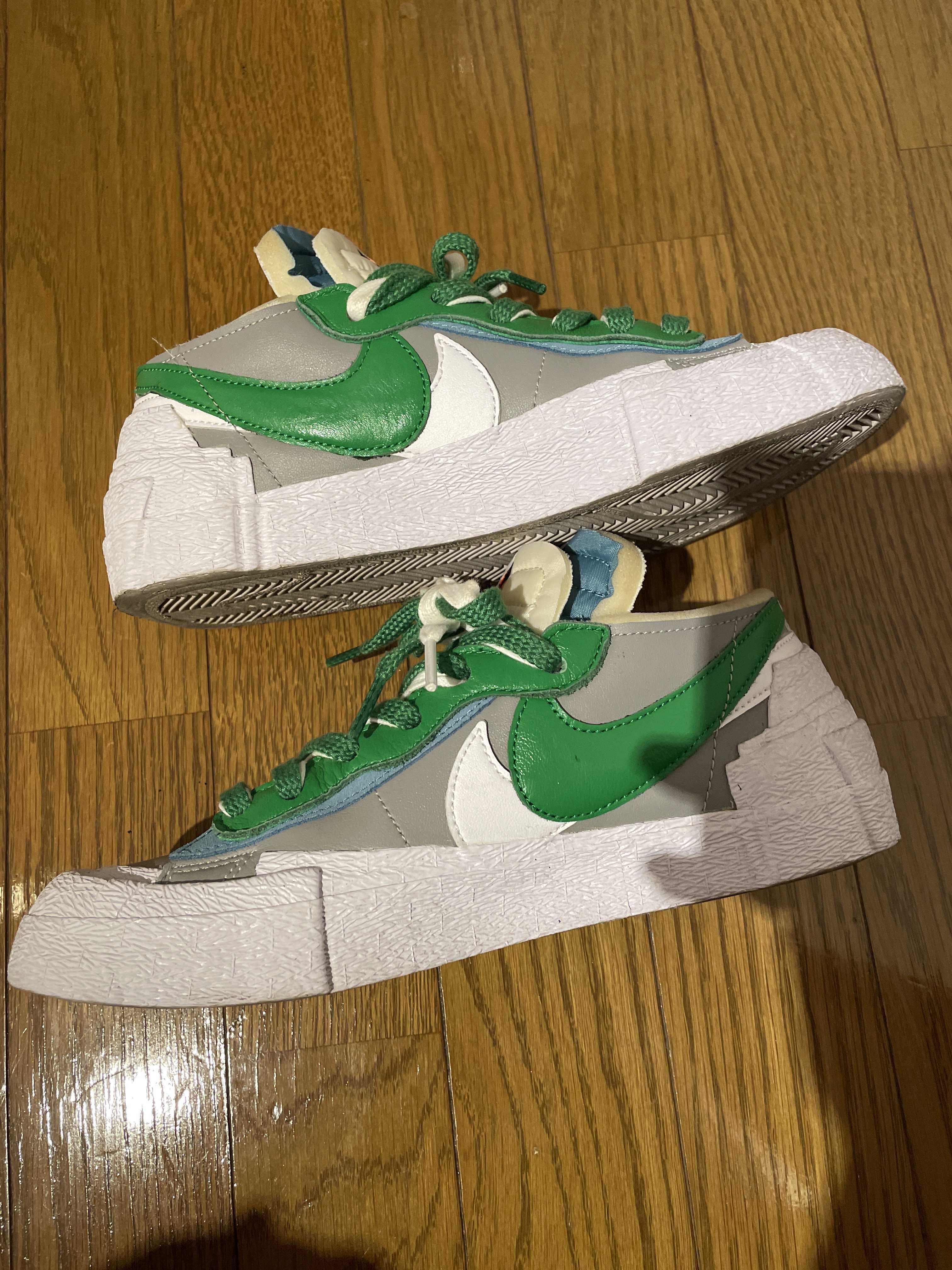 sacai × Nike Blazer Low "Classic Green"