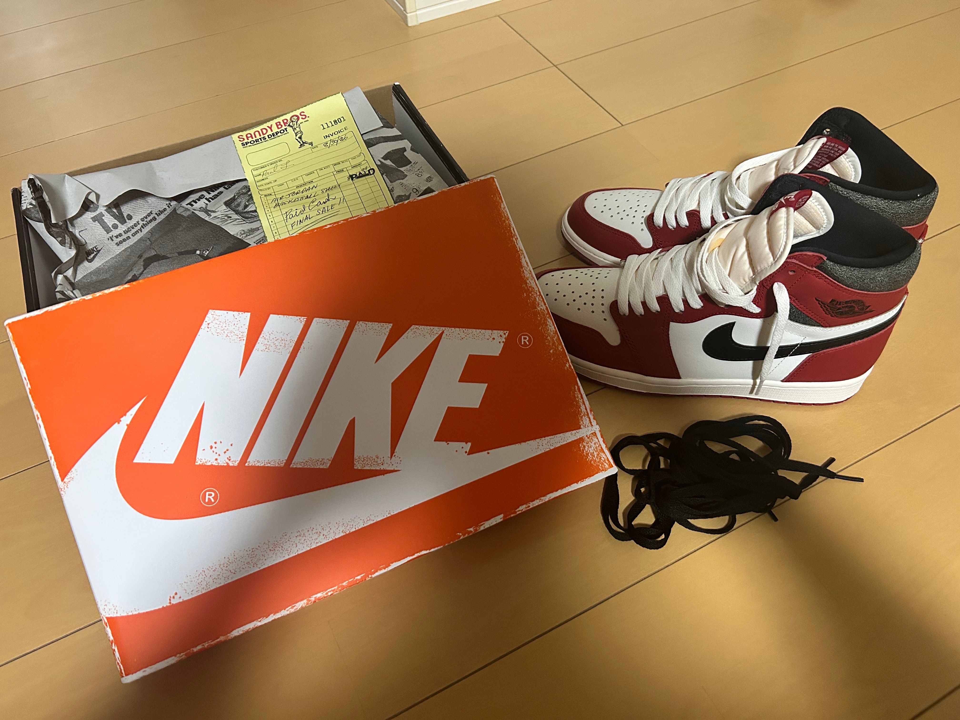 Nike Air Jordan 1 High OG "Lost & Found/Chicago"